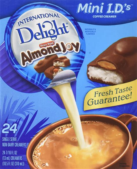 almond joy non dairy coffee creamer.